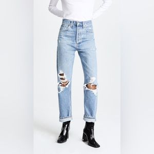 Agolde 90s mid rise jeans in fall out